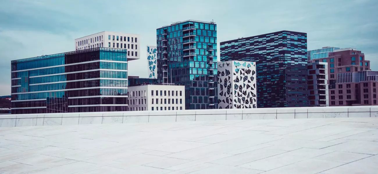 Bjørvika Barcode, Modern Buildings in Oslo, Norwey