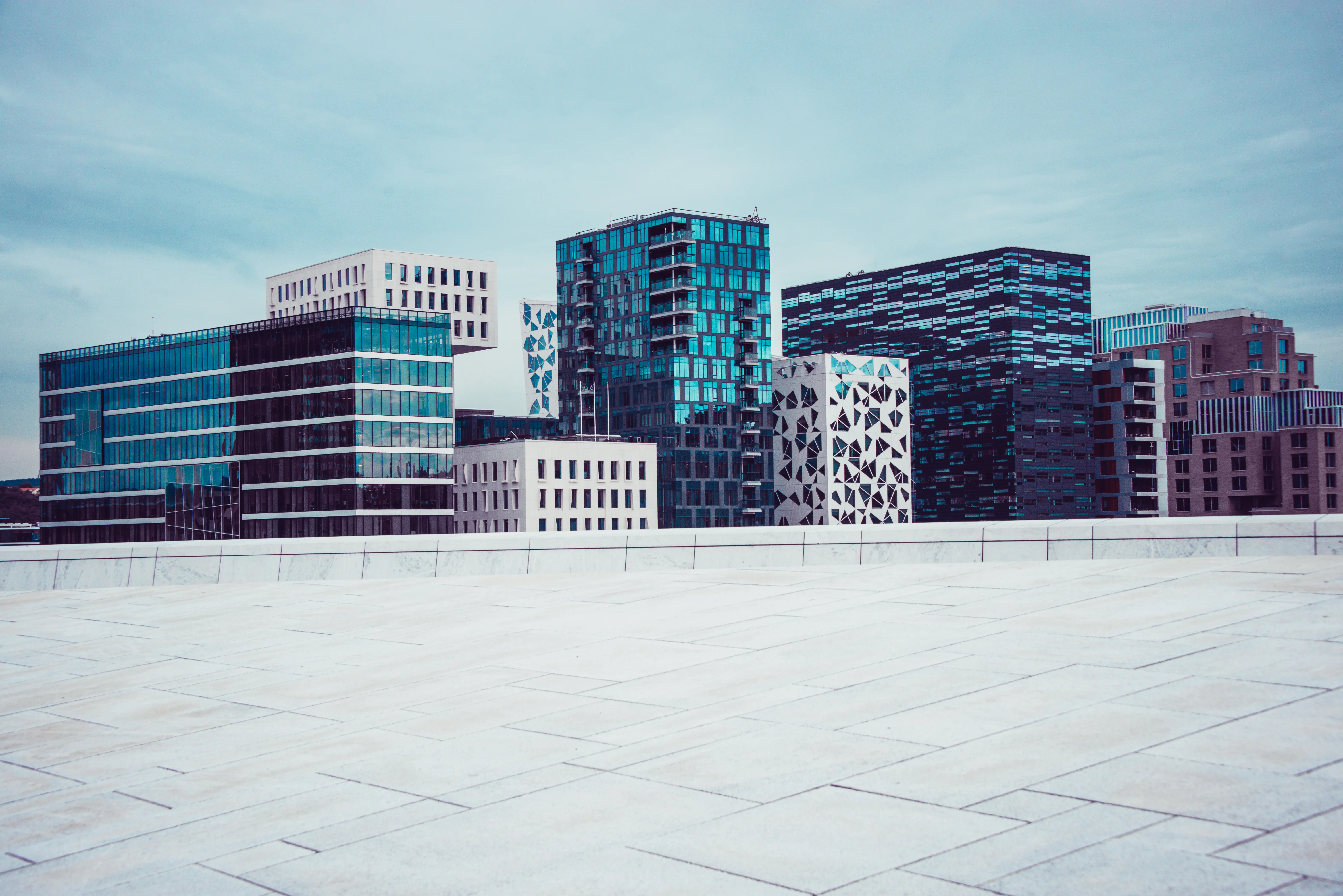 Bjørvika Barcode, Modern Buildings in Oslo, Norwey