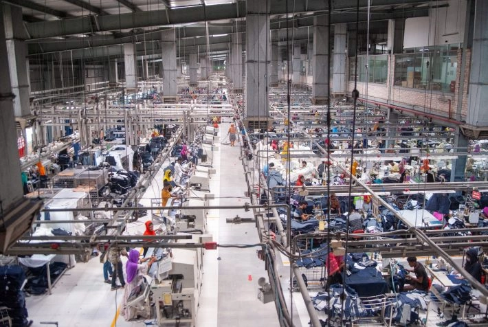 Fabrikklokaler i Dhaka