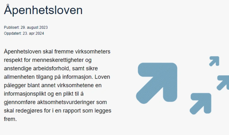 Åpenhetsloven